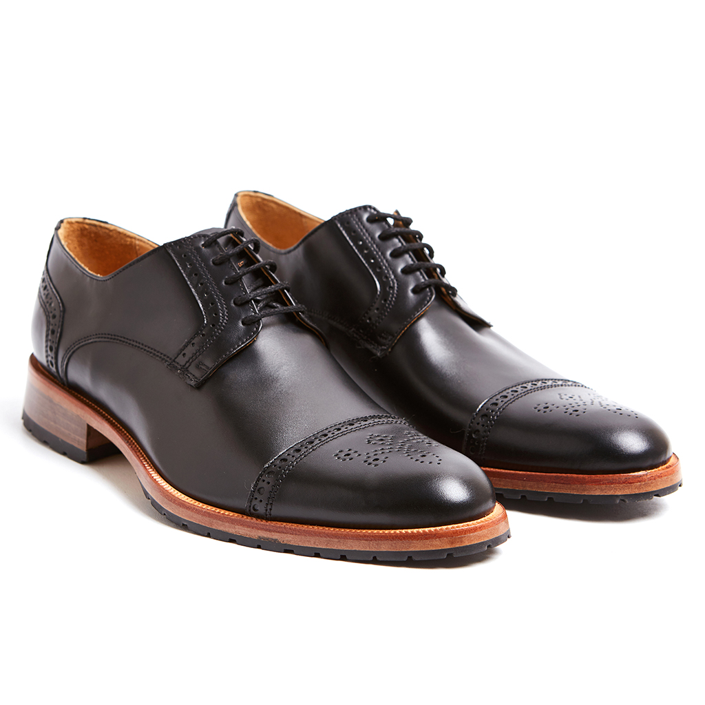 Zapato Derby Urbano Negro